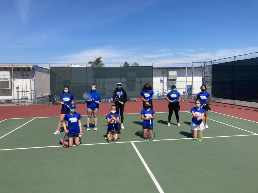 CCHS Tennis Team Starts Competitive Play