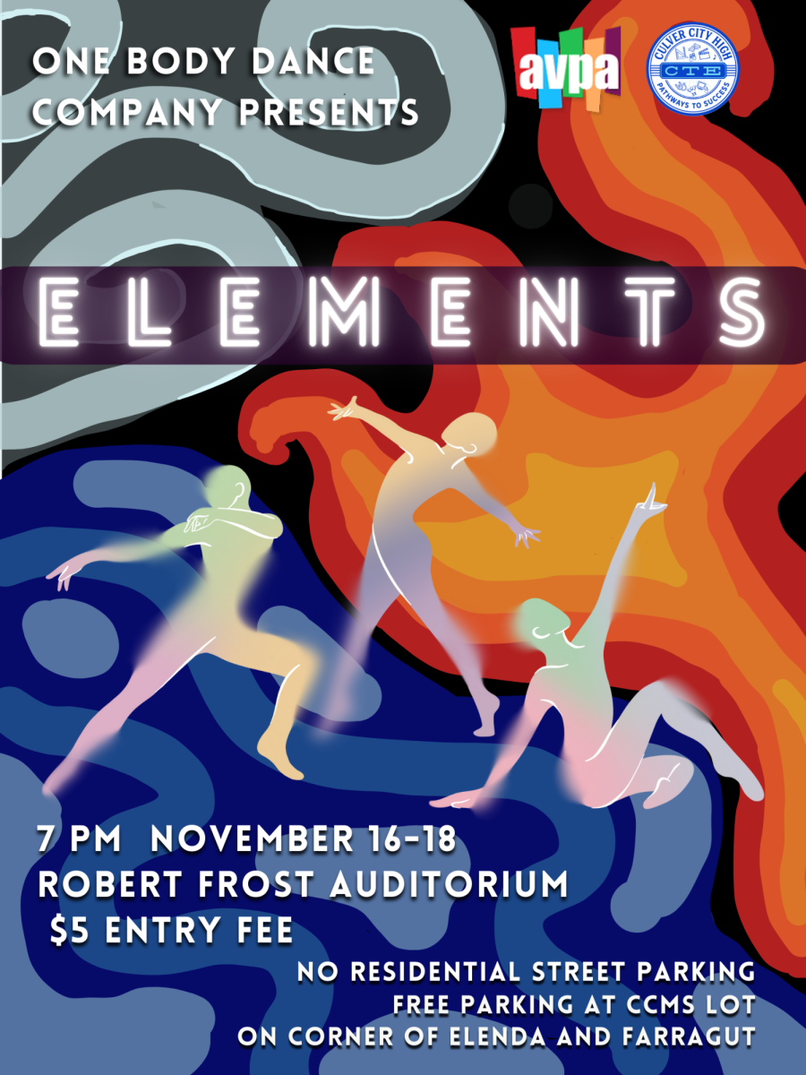 The+poster+for+the+Elements+dance+concert+from+Nov.+16+to+Nov.+18.+