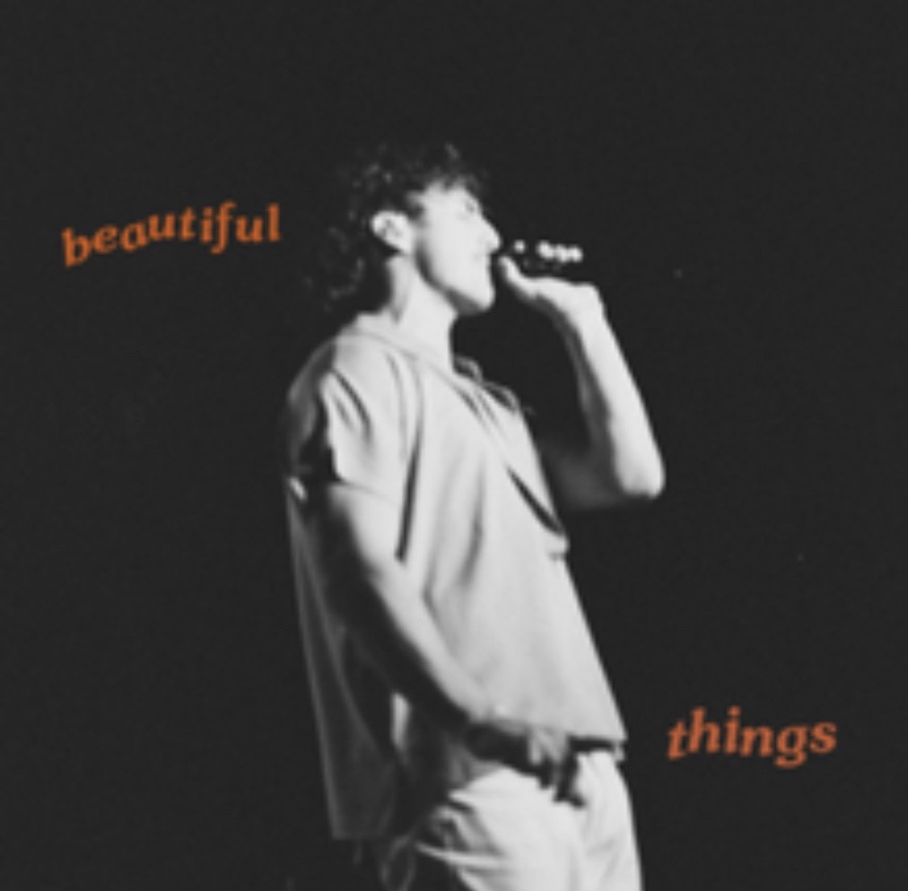 The cover art for Benson Boones single Beautiful Things.