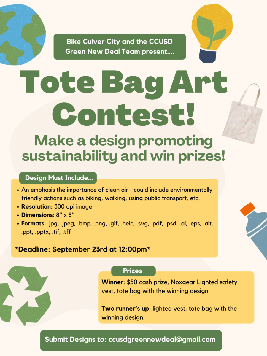 Green New Deal Hosts Tote Bag Competition